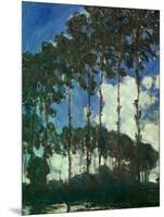 Poplars on the Epte, 1891-Claude Monet-Mounted Giclee Print