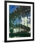 Poplars on the Epte, 1891-Claude Monet-Framed Premium Giclee Print