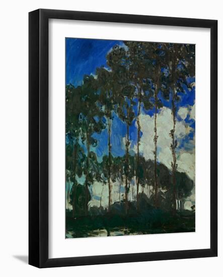 Poplars on the Epte River, 1891-Claude Monet-Framed Giclee Print