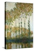 Poplars on the Epte-Claude Monet-Stretched Canvas