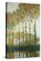 Poplars on the Epte-Claude Monet-Stretched Canvas