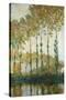 Poplars on the Epte-Claude Monet-Stretched Canvas