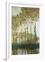 Poplars on the Epte-Claude Monet-Framed Premium Giclee Print