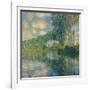 Poplars on the Epte-Claude Monet-Framed Giclee Print