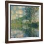 Poplars on the Epte-Claude Monet-Framed Giclee Print