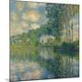 Poplars on the Epte-Claude Monet-Mounted Giclee Print