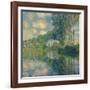 Poplars on the Epte-Claude Monet-Framed Giclee Print