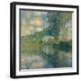 Poplars on the Epte-Claude Monet-Framed Premium Giclee Print