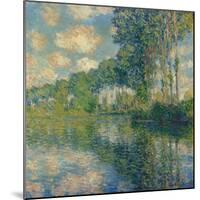 Poplars on the Epte-Claude Monet-Mounted Premium Giclee Print