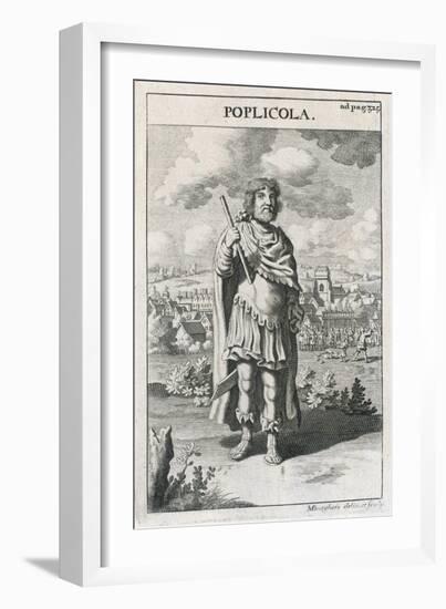 Poplicola (500BC)-M Burghers-Framed Art Print