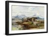 Popocatepetl E Izlazihuatl, 1892-August Lohr-Framed Giclee Print