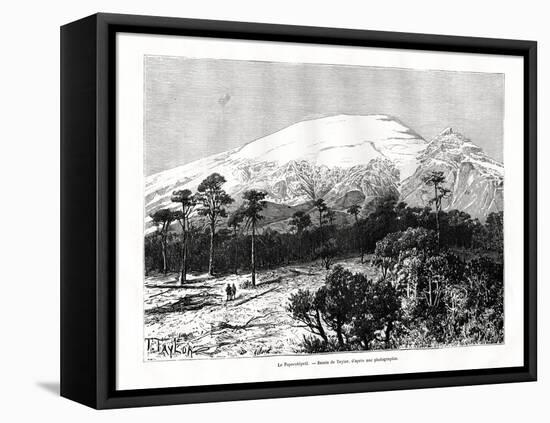 Popocatépetl, Mexico, 19th Century-null-Framed Stretched Canvas