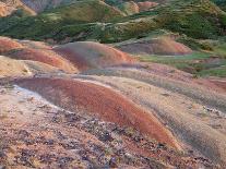 Semi Desert with Badlands, Border Area to Azerbaidjan, Vashlovani National Park, Georgia, May 2008-Popp-Photographic Print