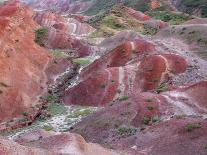 Colourful Hills Along the Border Region to Azerbaijan, David Gareji Nature Reserve, Georgia-Popp-Photographic Print