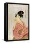 Poppen O Fuku Musume-Kitagawa Utamaro-Framed Stretched Canvas