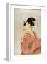 Poppen O Fuku Musume-Kitagawa Utamaro-Framed Giclee Print