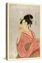 Poppen O Fuku Musume-Kitagawa Utamaro-Stretched Canvas