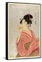 Poppen O Fuku Musume-Kitagawa Utamaro-Framed Stretched Canvas