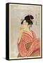 Poppen O Fuku Musume-Kitagawa Utamaro-Framed Stretched Canvas