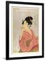 Poppen O Fuku Musume-Kitagawa Utamaro-Framed Giclee Print