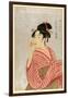 Poppen O Fuku Musume-Kitagawa Utamaro-Framed Giclee Print