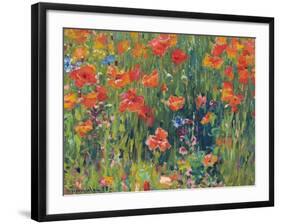 Poppies, 1888-Robert William Vonnoh-Framed Giclee Print