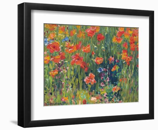 Poppies, 1888-Robert William Vonnoh-Framed Giclee Print