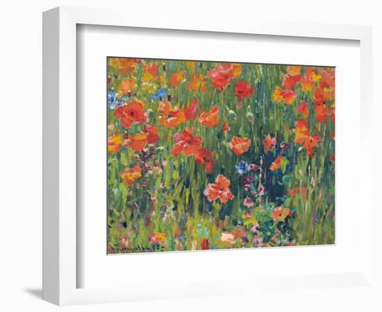 Poppies, 1888-Robert William Vonnoh-Framed Giclee Print