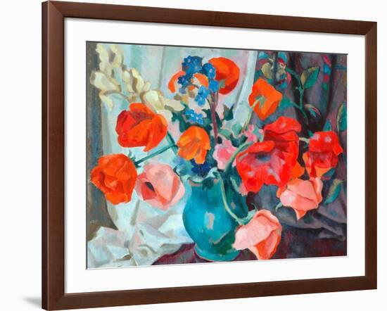 Poppies, 1917-Roger Eliot Fry-Framed Premium Giclee Print