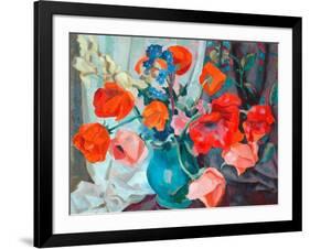 Poppies, 1917-Roger Eliot Fry-Framed Premium Giclee Print