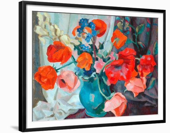 Poppies, 1917-Roger Eliot Fry-Framed Premium Giclee Print