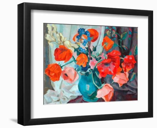 Poppies, 1917-Roger Eliot Fry-Framed Giclee Print