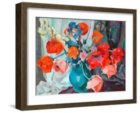 Poppies, 1917-Roger Eliot Fry-Framed Giclee Print