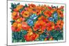 Poppies, 1998-Maylee Christie-Mounted Giclee Print