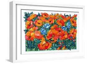 Poppies, 1998-Maylee Christie-Framed Giclee Print