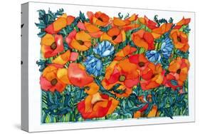 Poppies, 1998-Maylee Christie-Stretched Canvas