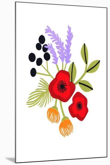 Poppies, 2015-Isobel Barber-Mounted Premium Giclee Print