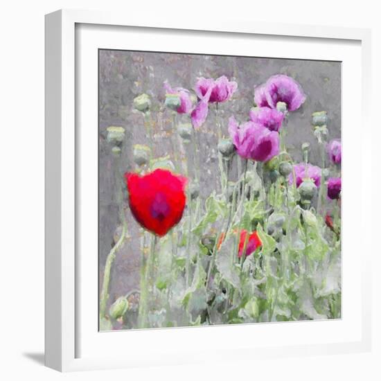 Poppies, 2018-Helen White-Framed Giclee Print