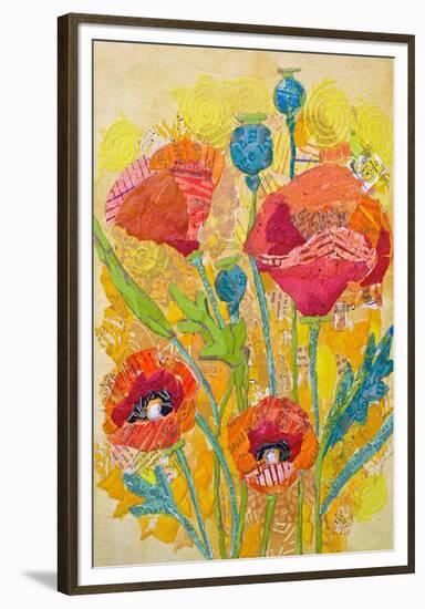 Poppies #2-null-Framed Premium Giclee Print