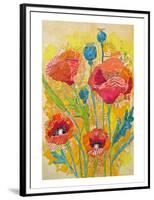 Poppies #2-null-Framed Premium Giclee Print