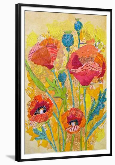 Poppies #2-null-Framed Premium Giclee Print