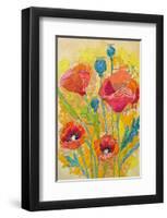 Poppies #2-null-Framed Art Print