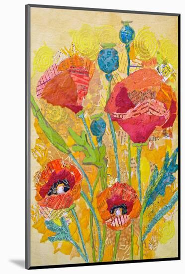 Poppies #2-null-Mounted Art Print
