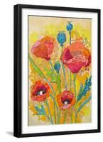 Poppies #2-null-Framed Art Print