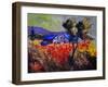 Poppies 454110-Pol Ledent-Framed Art Print