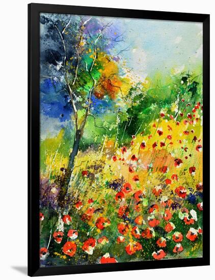 Poppies 5170-Pol Ledent-Framed Art Print