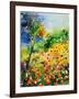 Poppies 5170-Pol Ledent-Framed Art Print