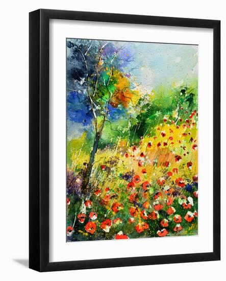 Poppies 5170-Pol Ledent-Framed Art Print