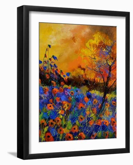 Poppies 675140-Pol Ledent-Framed Art Print