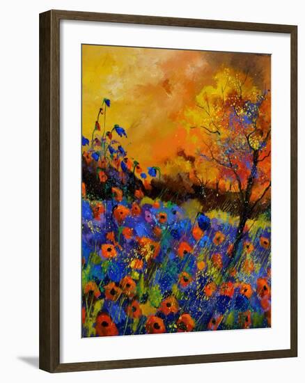 Poppies 675140-Pol Ledent-Framed Art Print